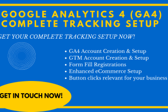 setup your google analytics 4 ga4 tracking for your website