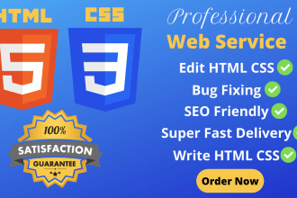 edit html and css on your webpage