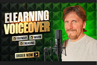 record your professional elearning voiceover male corporate voice over narration