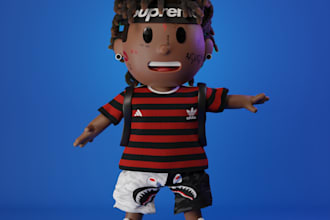 3d model characters and figures