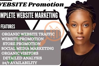 do social media website promotion to boost website traffic and shopify marketing