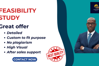 build a feasibility study with financial forecast