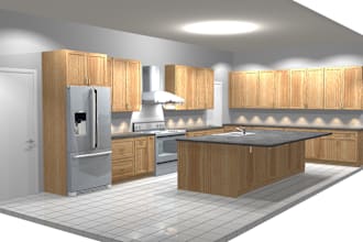 design your kitchen in 2020 design and render