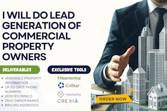 do lead generation of commercial property owners