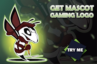 design amazing mascot and anime logo