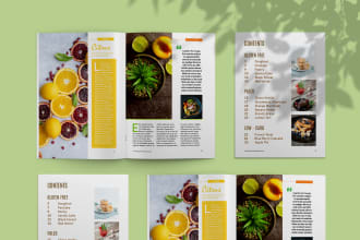 layout and design magazine interior pages
