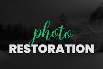 do photo restoration, colorize, repair scratches