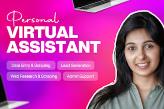be your virtual assistant for data enrichment and web research