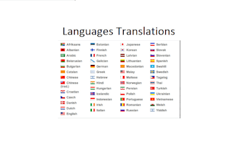 translate your website in multiple languages