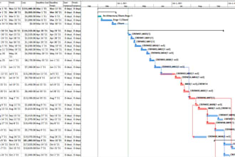 do schedule on primavera p6 or ms project for construction