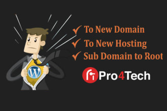 transfer your wordpress site within 24 hours