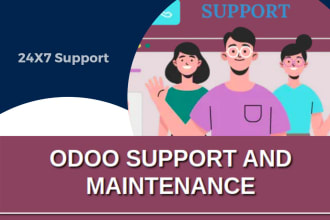 provide odoo technical, functional support