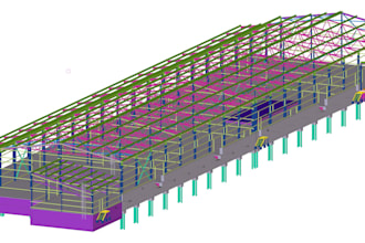 do model in tekla structures