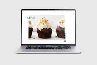 create a responsive and modern landing page for your business