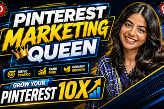 be your pinterest marketing manager and SEO queen