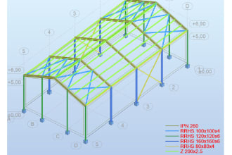 do static calculations according to aisc, aci, eurocodes