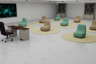 create 3d game assets, backgrounds for ar,VR or metaverse