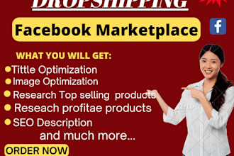 facebook marketplace dropshipping and listing