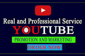 do video marketing and youtube video promote in worldwide