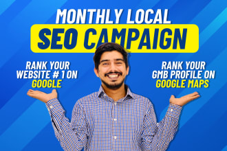 do monthly local seo service for gmb listing google ranking
