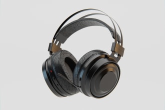 model and render your product in blender