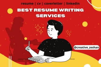 write and edit your resume cv cover letter linkedin