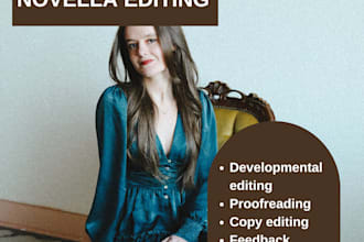 copy edit your novella