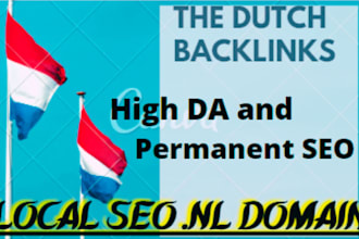 do 60 high authority dutch link building seo nl backlinks netherlands site
