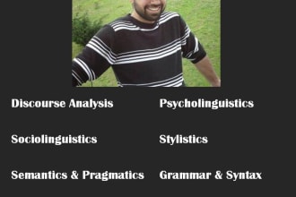 do all linguistics tasks for you
