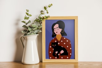 do cute art prints for you