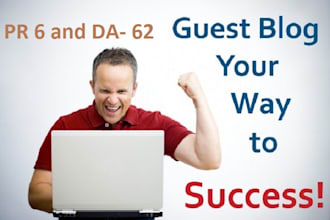 add Your Guest Post Article to My PR 6, DA62 Blog