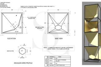 design 2d drawing and 3d cad model in autocad and solidworks