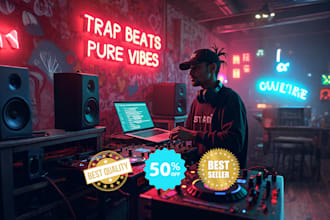 make fire trap or hip hop beat for you