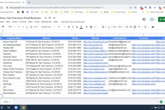 find any emails list, addresses, excel data entry, data mining, data scraping