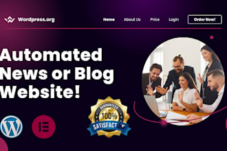 design, redesign news or magazine website