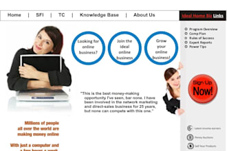 make a professional web design