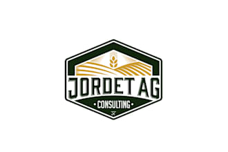 create a distinct and vintage logo for jordet ag consulting