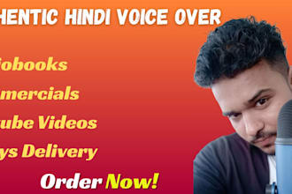 record an authentic hindi audio