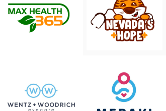 do awesome natural healthcare pharmacy medical logo design