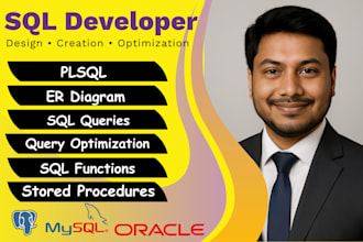 do sql queries, functions, stored procedures, er diagram