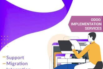 deploy odoo configure, customize and implement ,training