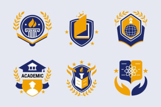 design childcare daycare education logo in 24h