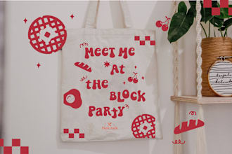 create unique and adorable custom tote bag designs