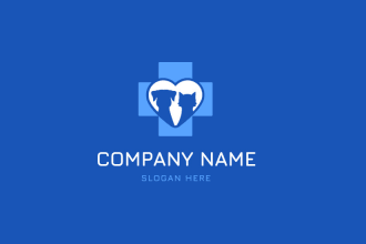 design mental health, healthcare, and veterinary clinic logo