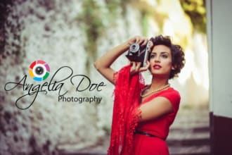 design eyecatching signature and photography logo