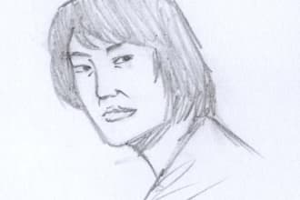 draw pencil and ink art for you