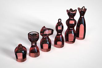 make high quality renders for products and 3d models