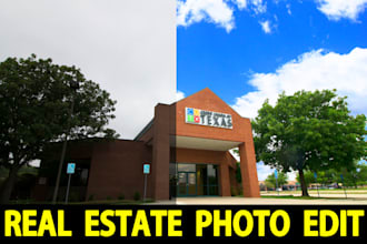 do real estate photo editing and retouch professionally