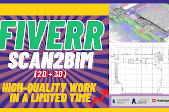 convert point cloud to 3d revit model and 2d drawing