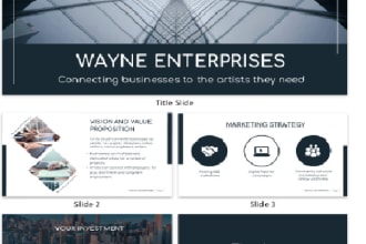 create professional powerpoint presentation design or video